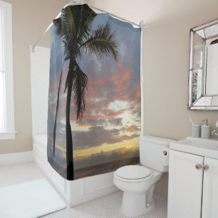 Photo 12 Sea Ocean Sunset Shower Curtain