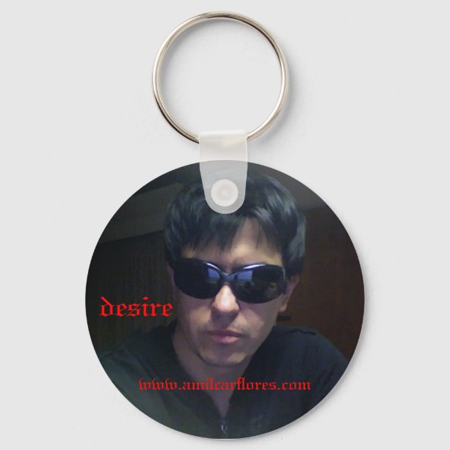 Photo 44, desire, www.amilcarflores.com key ring (Front)