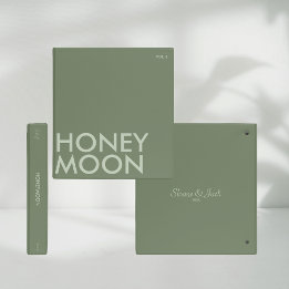 Photo Album Binder | Honeymoon | Dark Sage