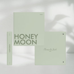 Photo Album Binder | Honeymoon | Light Sage