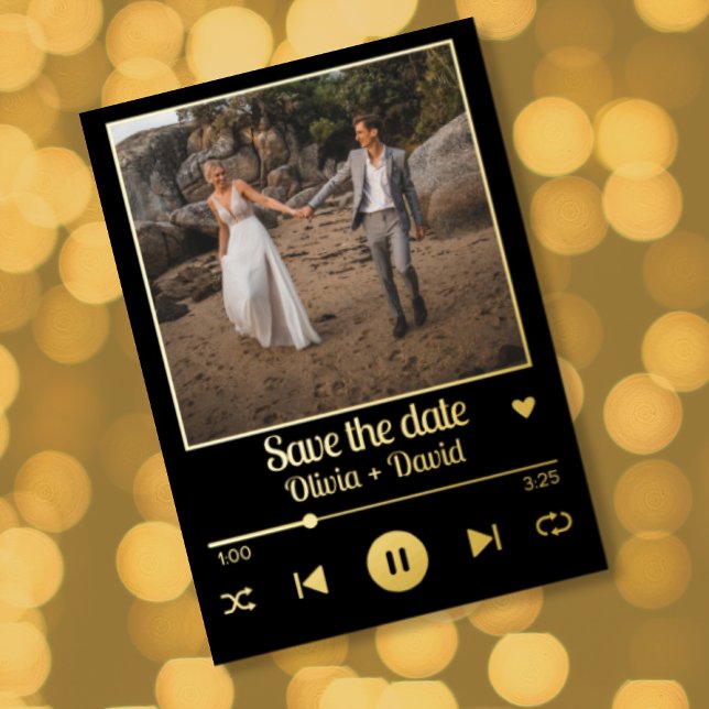 Photo Album Cover Music Playlist  Save the Date (Creator Uploaded)