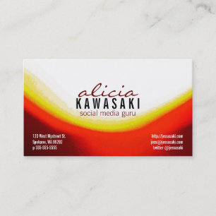 Photo Alight Business Card