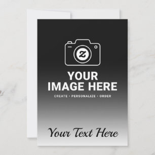 Photo and Custom Message Design Save The Date