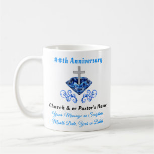 Photo and Personalized Church Anniversary Gifts Coffee Mug
