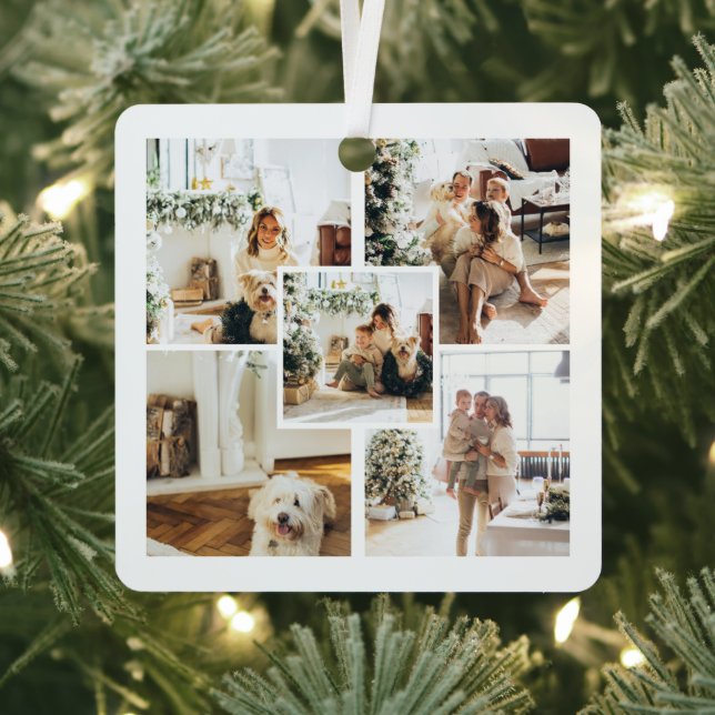 Photo and Text Custom Personalized Metal Tree Decoration (Insitu)