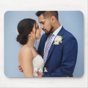 Photo and Text Personalised Mouse Pad