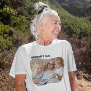 Photo and Text Personalised T-Shirt