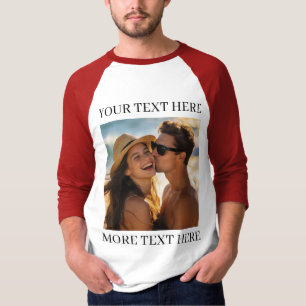 Photo and Text T-Shirt
