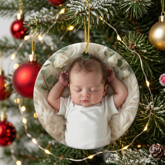  Photo Baby's First Christmas Ornament (Creator Uploaded)