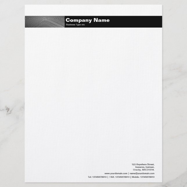 Photo Band v2 - Rings Personalized Letterhead (Front)