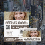 Photo Banner Political Campaigner Advertising Flyer<br><div class="desc">Photo Banner Political Campaigner Advertising Flyer by The Business Card Store.</div>