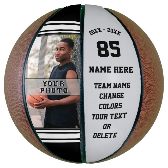 PHOTO Basketball which is Personalised Basketball (Vertical)