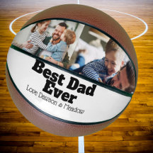 Photo best dad ever basketball Personalise