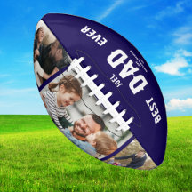 Photo Best Dad Ever Blue Personalise