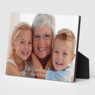 Photo Best Grandma Ever Plaque