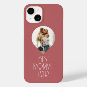 Photo Best Mummy Ever Modern Script Mum Case-Mate iPhone 14 Case