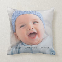 Photo Birth Stats Keepsake Home Decor