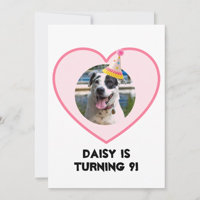 Photo Birthday Invitation (Front)