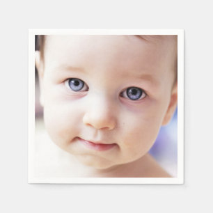 Photo Birthday Napkin