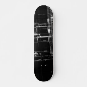 photo black and white abstract skateboard