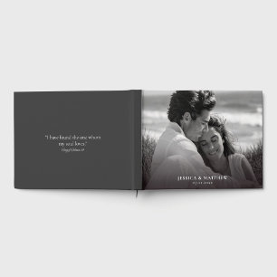 Photo Black and White Song of Solomon Guest Book