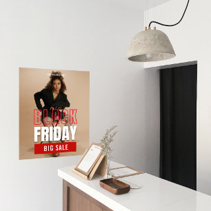 Photo Black Friday Big Sale Product Promo Poster