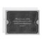 Photo Black Graduation Ticket Invitations