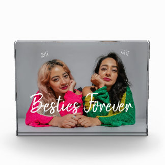Photo Blocks Besties Forever - customised