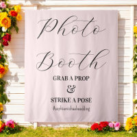 Photo Booth Blush Pink Wedding 