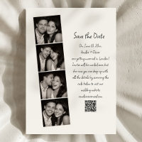 Photo Booth Strip Handwritten Script Wedding Fun