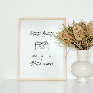Photo Booth Wedding Engagement Party Sign