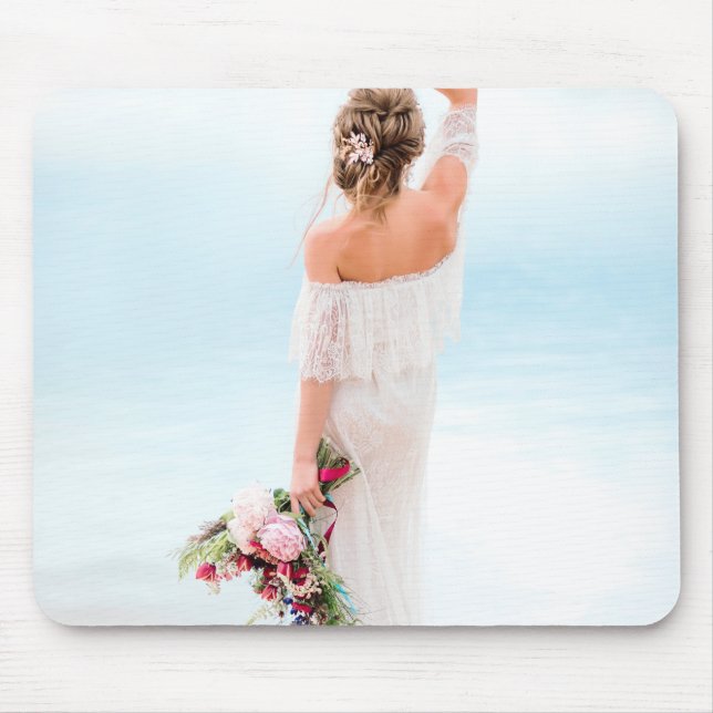 Photo Bridal Mouse Pad (Front)