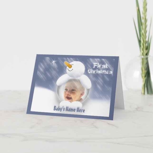 Photo by Template Baby's First Christmas (Front)