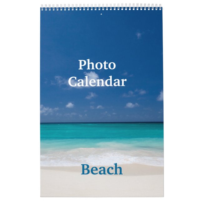 Photo Calendar - Beach (Cover)