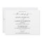 Photo & Calligraphy 3BF Mod Horizontal Wedding Inv
