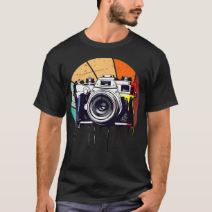 Photo Camera Vintage Photography Retro Photographe T-Shirt