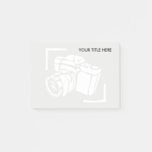 Photo camera watermark image photographer post-it notes