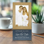 Photo Card: Save the Date<br><div class="desc">Customise with vertical photo.</div>