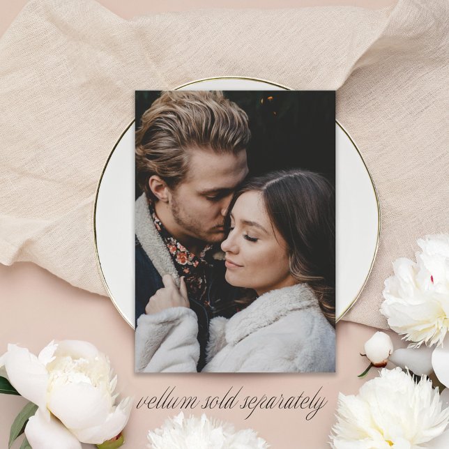 Photo Card Wedding Invitation (Creator Uploaded)