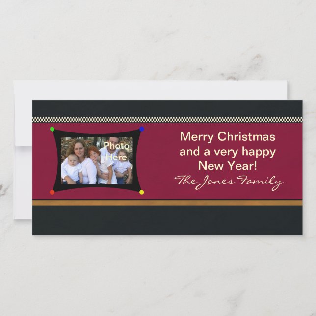 Photo Cards - Christmas Photo Pic Insert (Front)