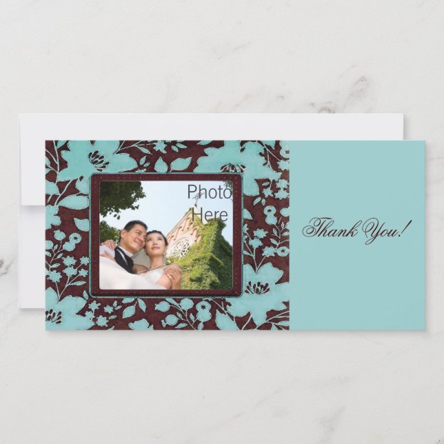 Photo Cards ~ Thank You Wedding Pic Insert (Front)
