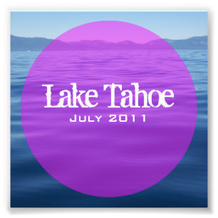 Photo CD Jewel Case Insert with Fuchsia Circle