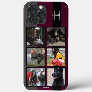 Photo Cell Phone Case - Maroon- HAMbyWG
