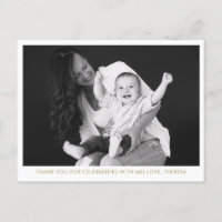 Photo Christian Mother's Blessing Party Thank You