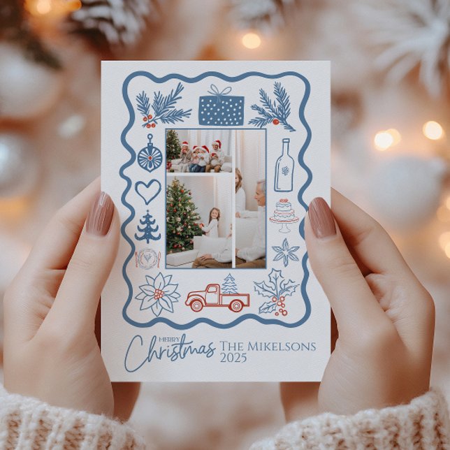 Photo Christmas Doodle Line Art Holiday (Creator Uploaded)