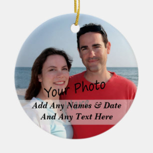 Photo Christmas Or Other Holiday Ornament