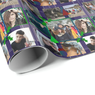 Photo Christmas Wrapping Paper HAMbWG