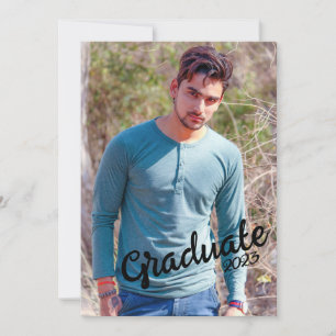 Photo Class of 2023 Graduation Party  Card