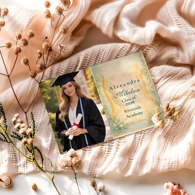 Photo Clinical Physical Therapy Graduation Announcement (Creator Uploaded)