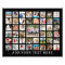 Photo Collage 45 Photos Personalised Black